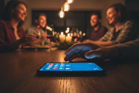 Phone Notifications Interrupt the Flow of Capturing Genuine Candid Moments - Rediscover Authentic Photography