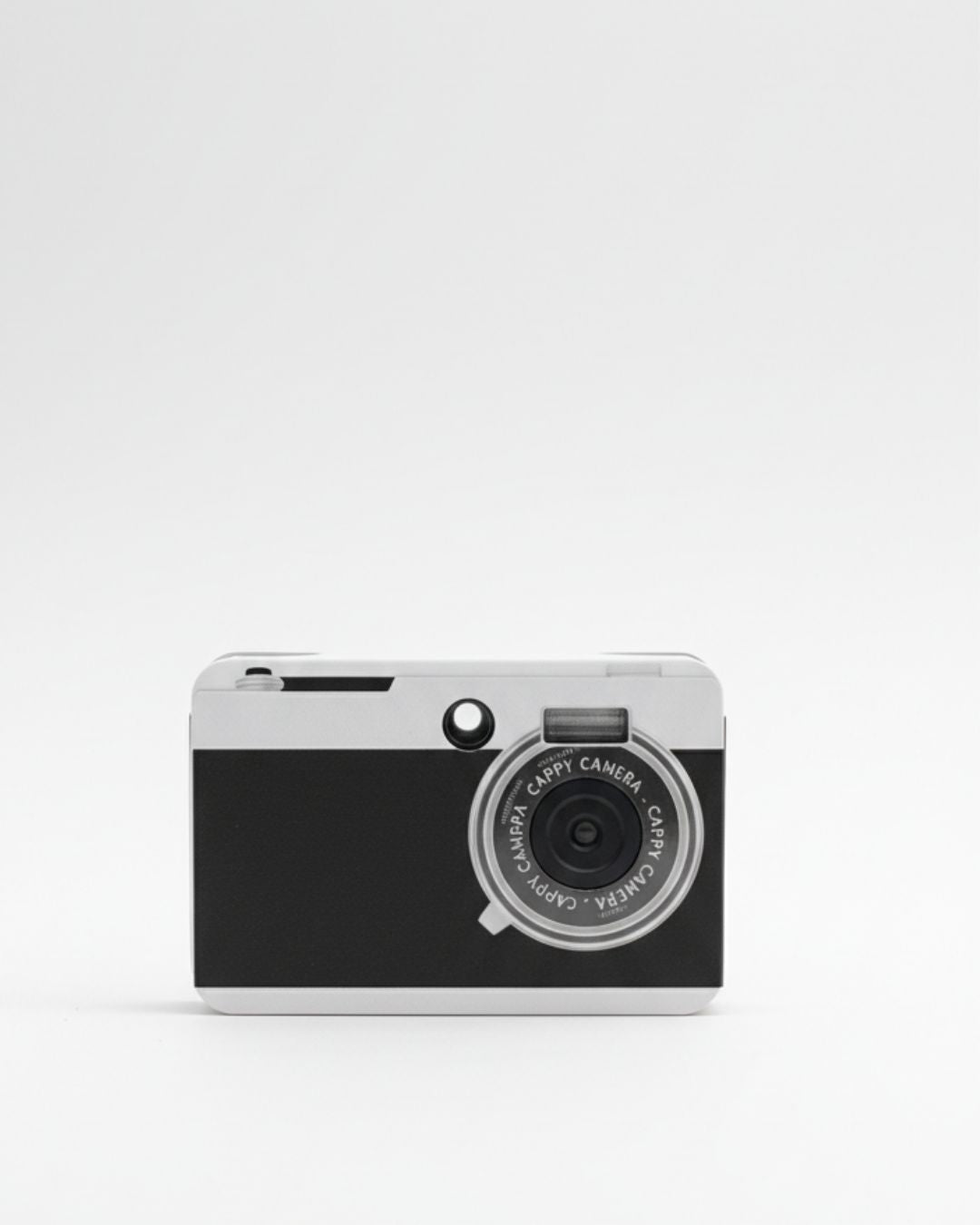 Cappy Camera — Screenless Digital Camera, Vintage Black Case, Retro Film-Style Photos & Video, 32GB SD Card Included