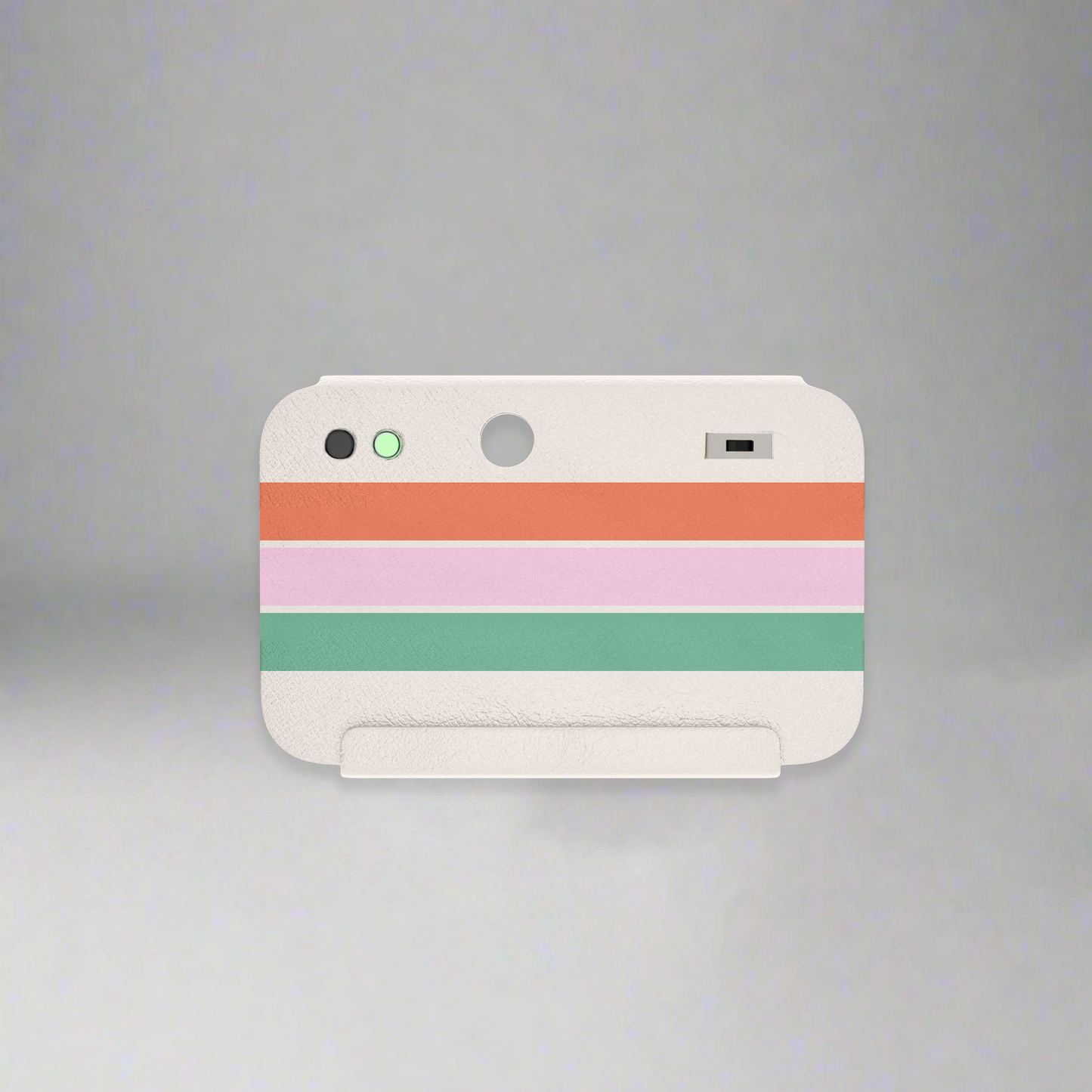 Case only White Whisper Stripes