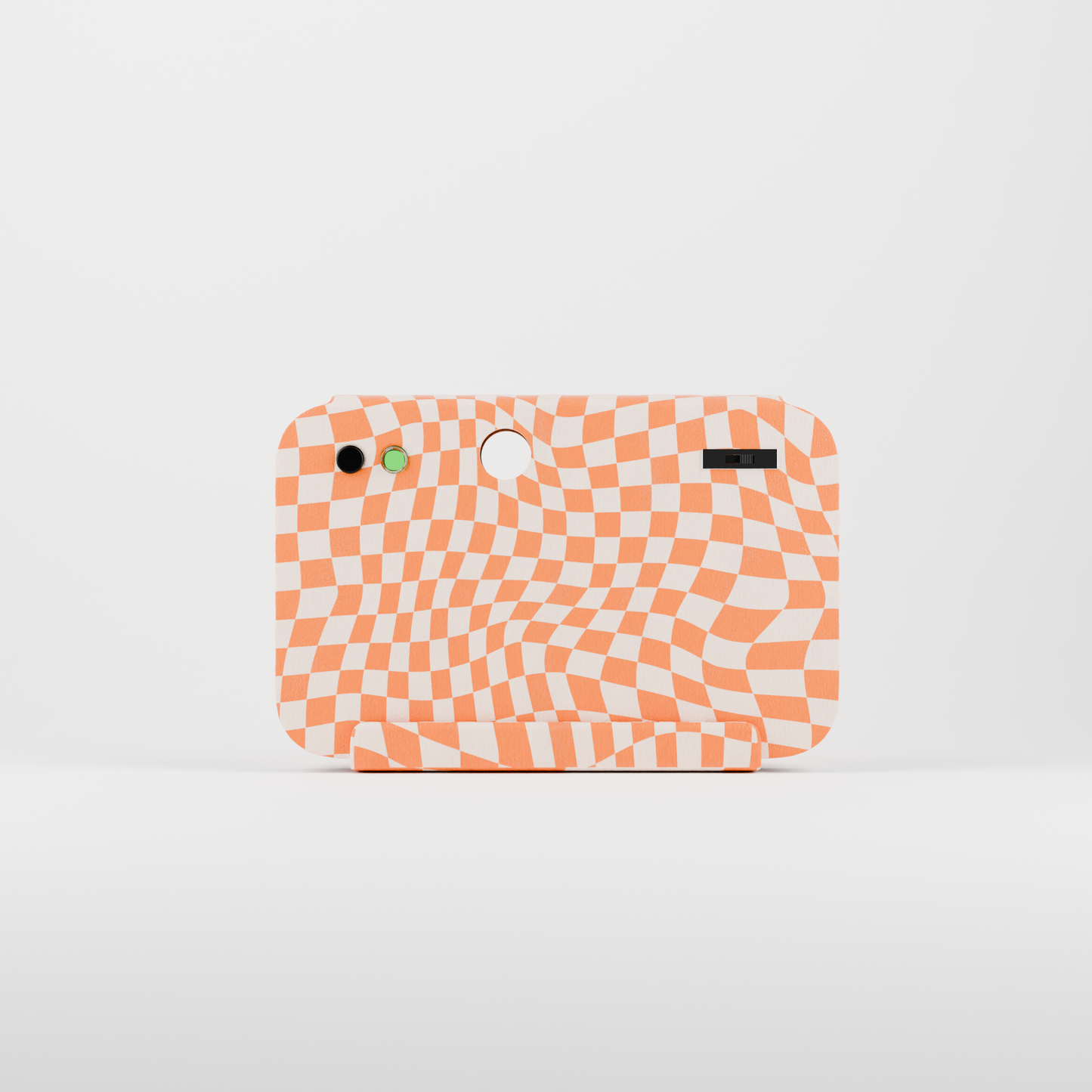 Case Only Groovy Check Vibes Orange
