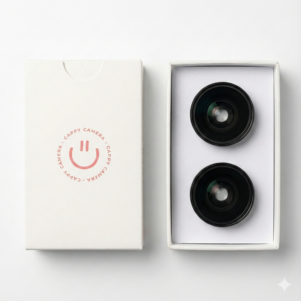 Fish Eye & Wide Angle Lens Set – Cappy Camera
