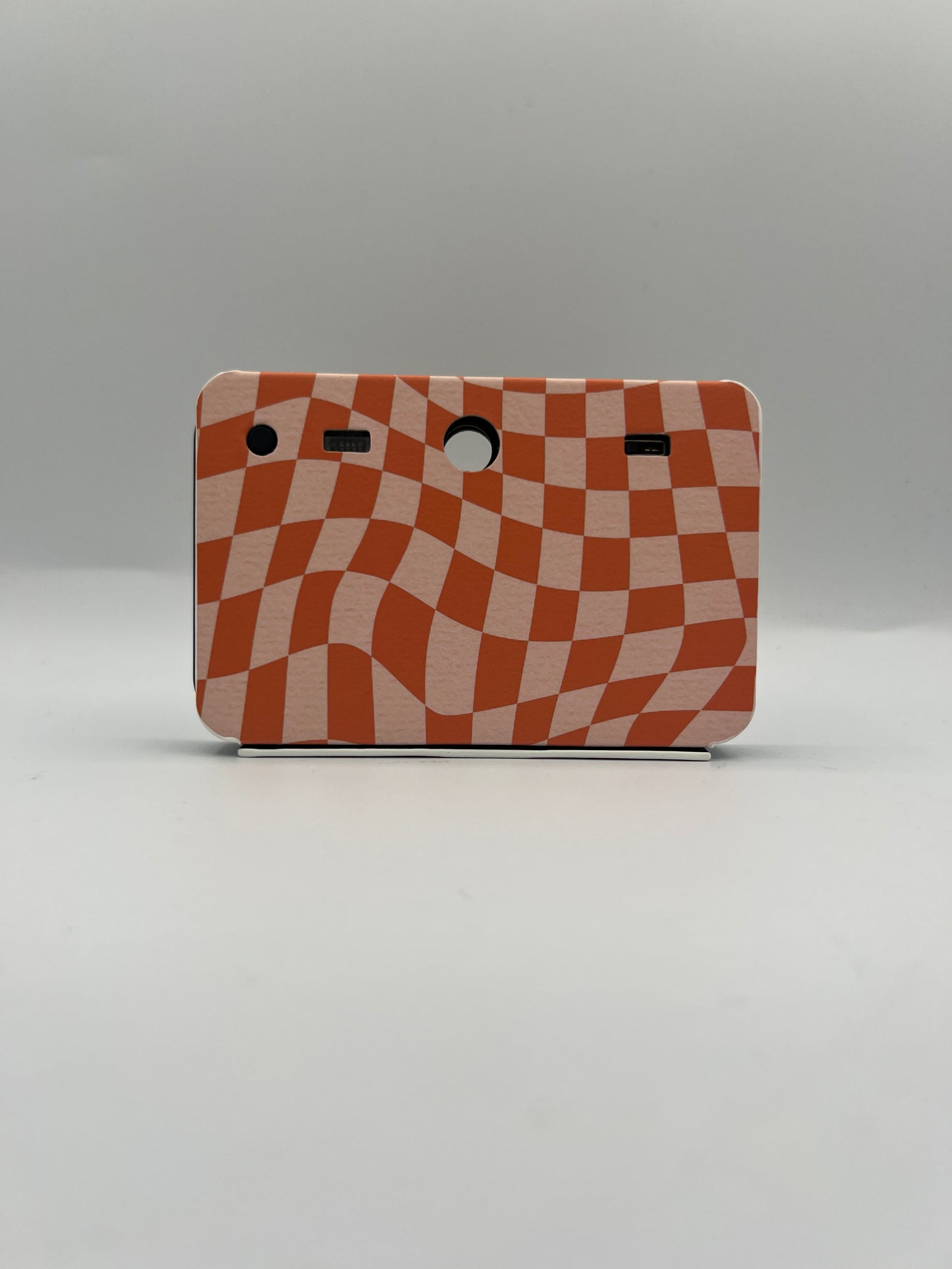 Cappy Camera — Screenless Digital Camera, Groovy Checkers Case, Retro Film-Style Photos & Video, 32GB SD Card Included