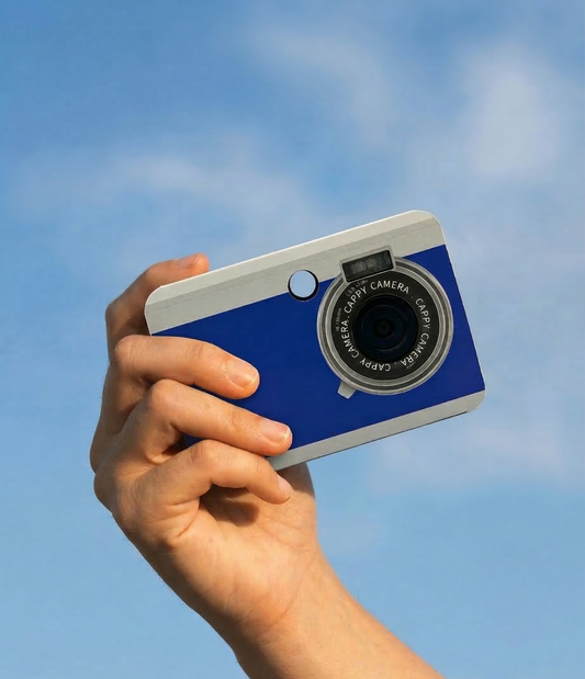 Retro Blue + Classic Cappy Camera Bundle