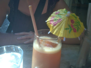Afternoon drinks, taken on a Cappy camera