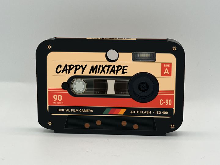 Cappy Camera with the Cappy Mixtape case design (concept)