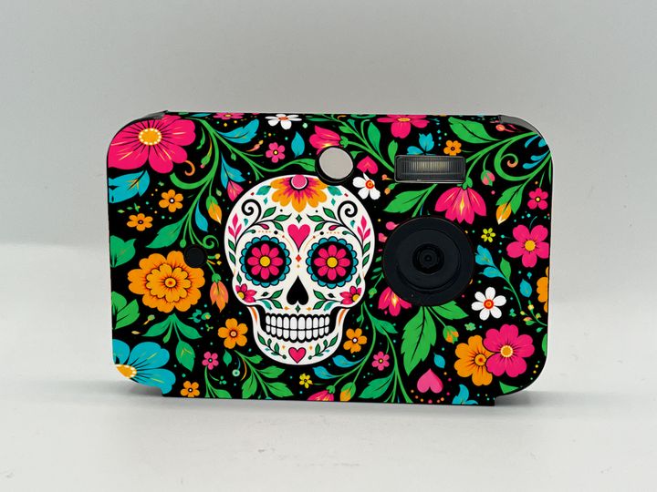 Cappy Camera with the Sugar Skull Fiesta case design (concept)