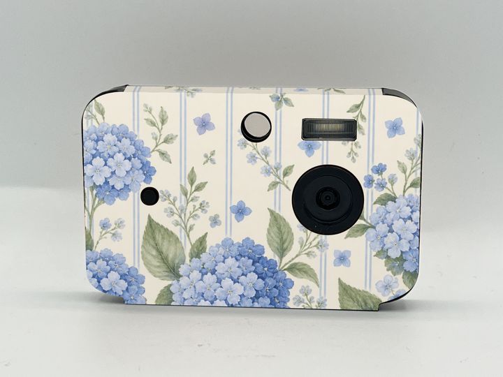 Cappy Camera with the Hydrangea Social Club case design (concept)