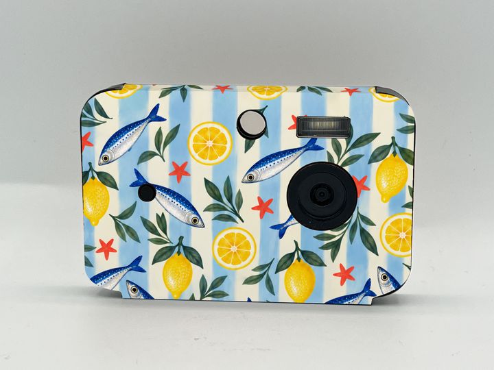 Cappy Camera with the Sardine Summer case design (concept)