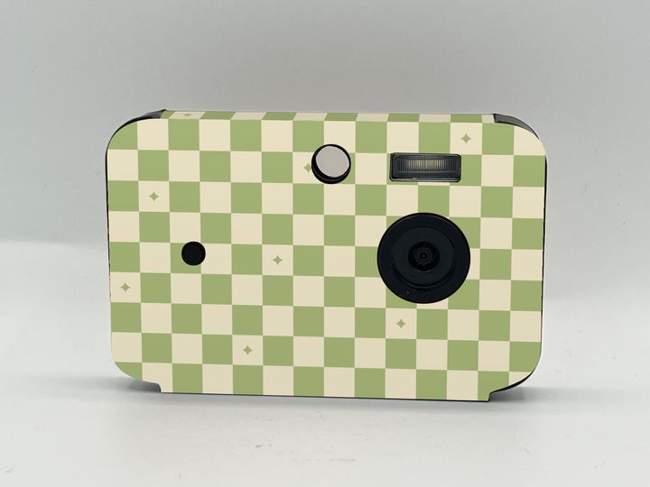 Cappy Camera with the Matcha Checker case design (concept)