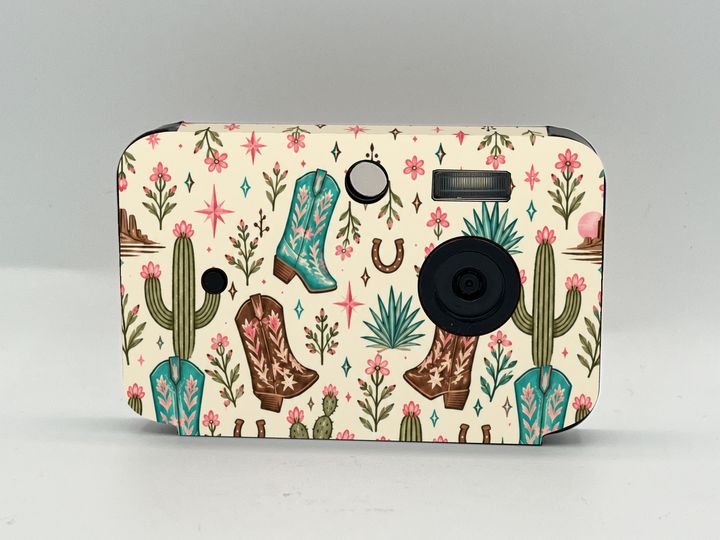 Cappy Camera with the Desert Disco case design (concept)
