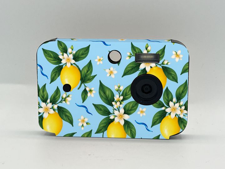 Cappy Camera with the Lemon Spritz case design (concept)