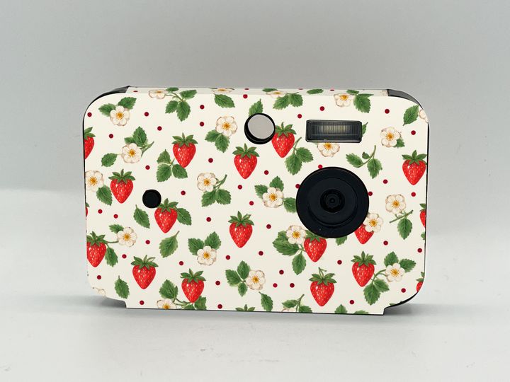 Cappy Camera with the Strawberry Milk case design (concept)