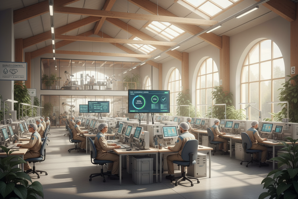 Ethically Produced in Factory